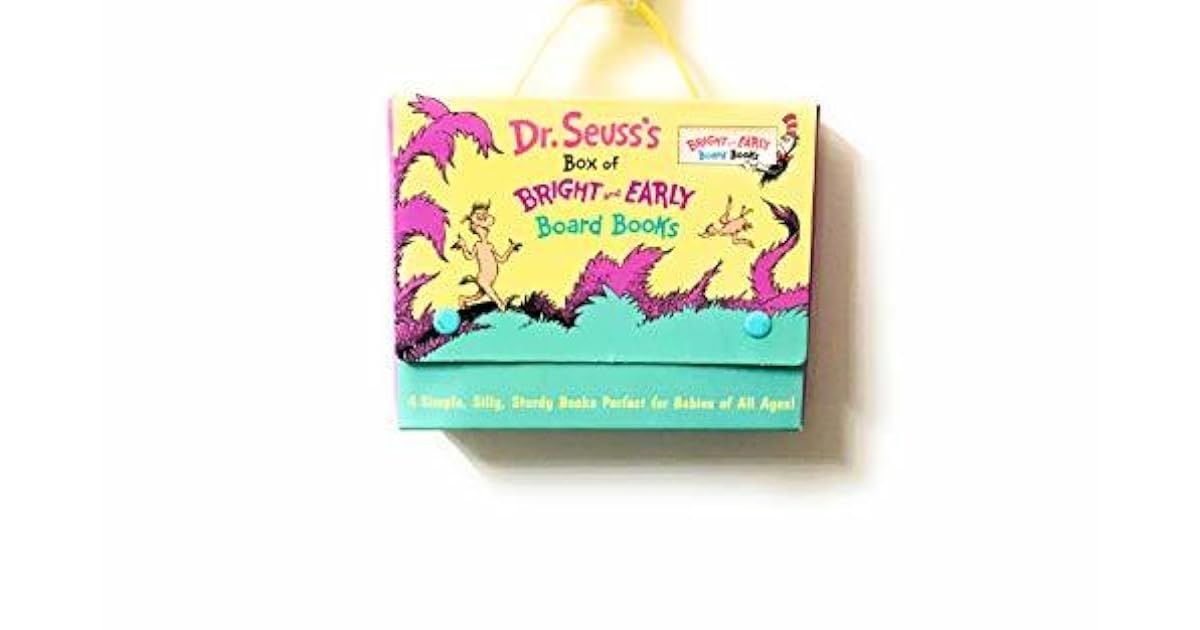 Dr. Seuss's Box Of Bright And Early Board Books by Dr. Seuss