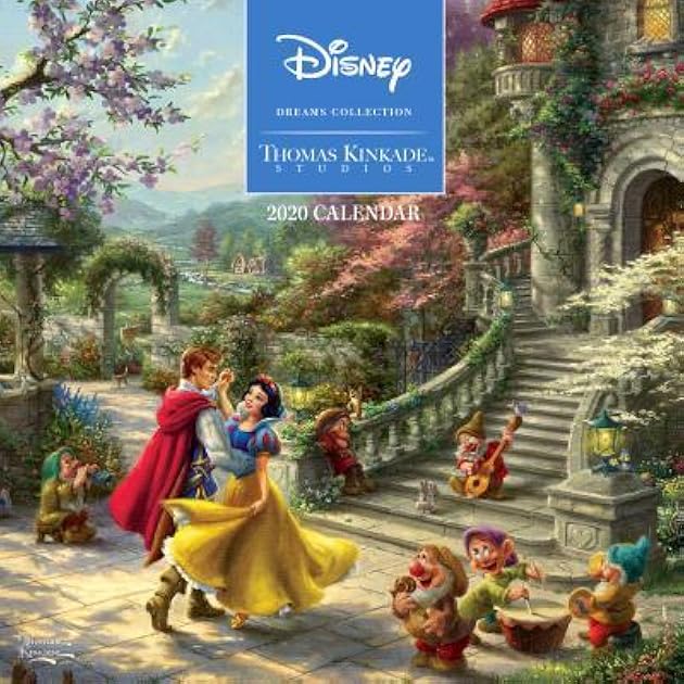 NOT A BOOK: Thomas Kinkade Studios: Disney Dreams Collection 2020 Wall Calendar