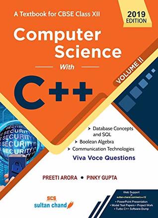 Computer Science With C++ - CBSE XII - Vol. 2: A Textbook for CBSE Class XII (Paperback)