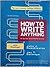 How to Write Anything