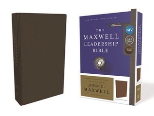 NIV, Maxwell Leadership Bible, 3rd Edition, Genuine Leather, Brown, Comfort Print: Holy Bible, New International Version