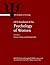 APA Handbook of the Psychology of Women by Cheryl B. Travis
