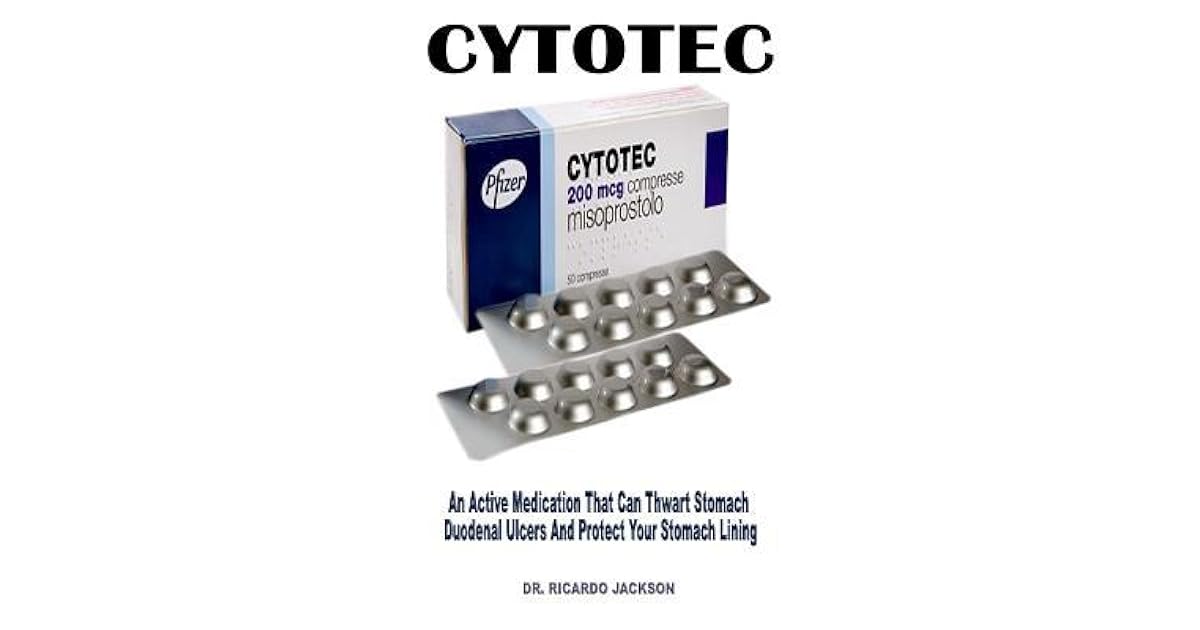Cytotec An Active Medication That Can Thwart Stomach Duodenal Ulcers