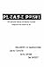 Please Print: The WikiLeaks...