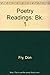 Poetry Readings (Bk. 1)