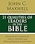 21 Qualities of Leaders in the Bible: Key Leadership Traits of the Men and Women in Scripture