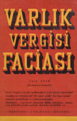 Varlık Vergisi Faciası (Paperback)
