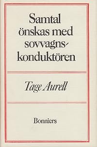 Omslag för Samtal önskas med sovvagnskonduktören