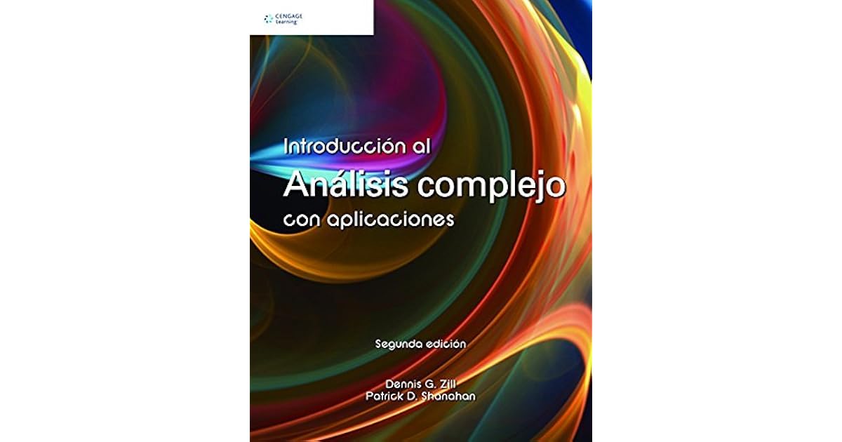 Introduccion Al Analisis Complejo Con Aplicaciones Zill