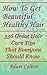 How To Get Beautiful Health...