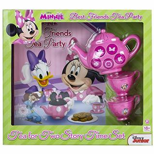 Disney Junior Minnie Mouse - Best Friends Tea Party: Tea for Two Story Time Set - PI Kids (Board Book)