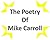 The Poetry Of Mike Carroll