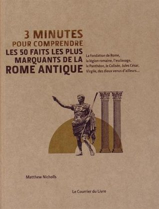 3 minutes pour comprendre les 50 faits les plus marquants de la Rome Antique (Hardcover)