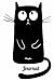 Journal: Black Cat Notebook: Blank Lined Black Cat Journal Gift for Kids & Cat Lovers (Notebooks and Journals)