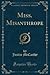 Miss. Misanthrope by Justin McCarthy