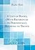A List of Books, (With References to Periodicals), Relating to Trusts (Classic Reprint)