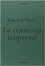 La comunità inoperosa