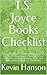 T.S. Joyce Books Checklist:...