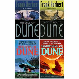 Dune Series 5 to 8 Book : 4 Books Collection Set (Heretics of Dune,Chapter House Dune,Hunters of Dune,Sandworms of Dune)