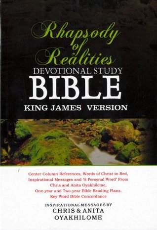 KJV Rhapsody Of Realities Devotional Bible (Hardcover)