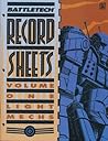 Battletech Record Sheets Volume One: Light Mechs Battletech Record Sheets Volume One: Light Mechs