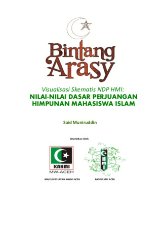 Bintang 'Arasy: Visualisasi Skematis NDP HMI