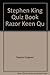 Stephen King Quiz Book Razo...