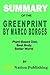 Summary of the Greenprint by Marco Borges: Plant-Based Diet, Best Body, Better World