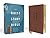 NIV, Quest Study Bible, Leathersoft, Brown, Comfort Print: The Only Q and A Study Bible