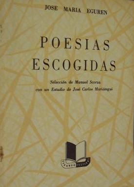Poesías Escogidas de Jose Maria Eguren