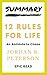 SUMMARY: 12 Rules For Life By Jordan B Peterson