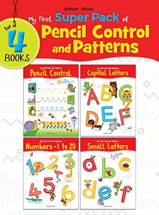 My First Super Boxset of Pencil Control and Patterns : Pack of 4 interactive activity books to practice Patterns, Numbers and Alphabet (Hardcover)