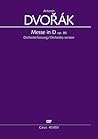 Messe in D / Lužanská mše (op. 86) Orchesterfassung / Orchestra version — Klavierauszug Messe in D / Lužanská mše (op. 86) Orchesterfassung / Orchestra version — Klavierauszug