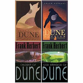 Dune Series 1 to 4 Book : 4 Books Collection Set (Paperback)