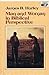 Man and Woman in Biblical Perspective: A Study in Role Relationships and Authority