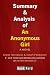 Summary and Analysis of An Anonymous Girl by Book Nerd