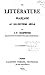 La Littérature Française au Dix-Neuvième Siècle by Jean-Pierre Charpentier