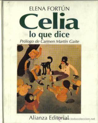 Portada de Celia, lo que dice, de Elena Fortún