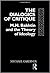 The Dialogics of Critique: M.M. Bakhtin and the Theory of Ideology