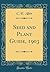 Seed and Plant Guide, 1903 by C.E. Allen