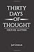 Thirty Days Of Thought by Jay Doran