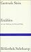 Erzählen. Vier Vorträge. by Gertrude Stein Erzählen. Vier Vorträge. by Gertrude Stein