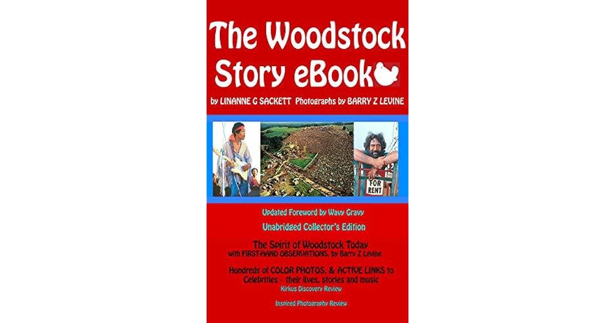 The Woodstock Story Book 50th Anniversary Collectible With Hundreds of