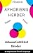 Aphorisms Herder: Johann Go...