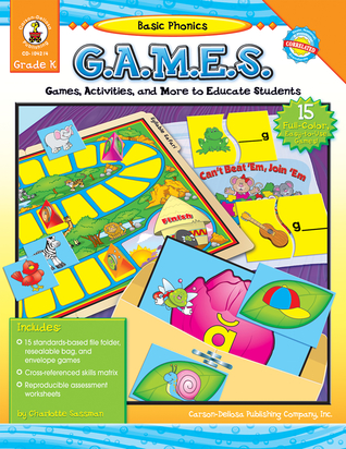 Basic Phonics G.A.M.E.S., Grade K