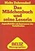 Das Mädchenbuch und seine Leserin : Jugendlektüre als Instrument der Sozialisation