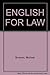 English for law