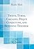Twists, Turns, Cascades, Deque Conjecture, and Scanning Theorem (Classic Reprint)