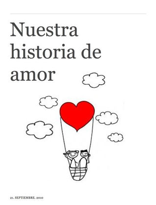 La historia de nuestro amor