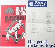 Buffalo Bisons 1979 (AA) Baseball Game Program